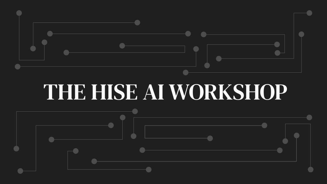 The HISE AI Assisted Scripting Workshop